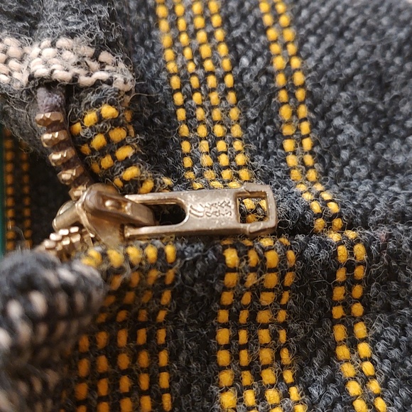 Vtg wool blanket jacket - Picture 4 of 8